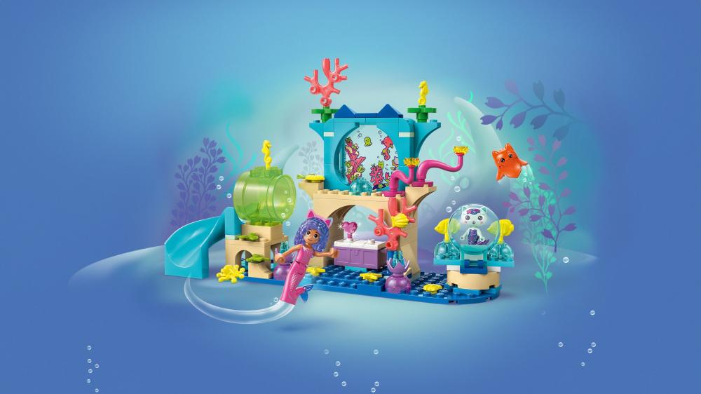 LEGO® Gabby's Dollhouse Meerjungfrau Gabbys Aquarium Abenteuer 103 Teile 11204