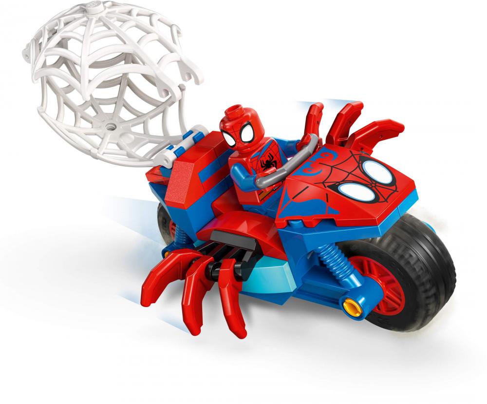 LEGO® Spidey und Seine Super-Freunde Spidey auf Motorrad vs. Rhino 61 Teile 11206