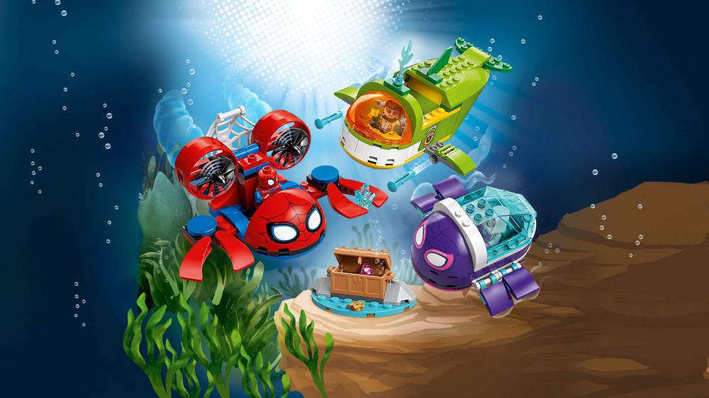 LEGO® Spidey und Seine Super-Freunde Spidey Unterwasserfahrzeuge 154 Teile 11207