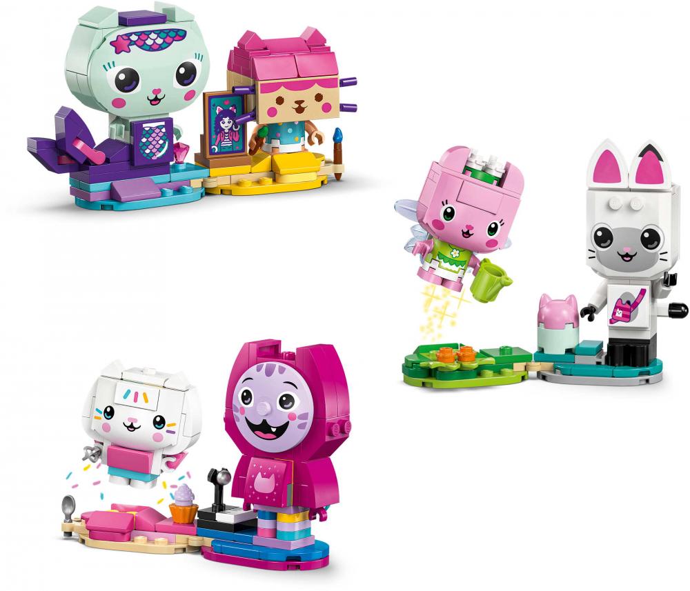 LEGO® Gabby's Dollhouse Gabbys Katzenfreunde aus LEGO Steinen 324 Teile 11215