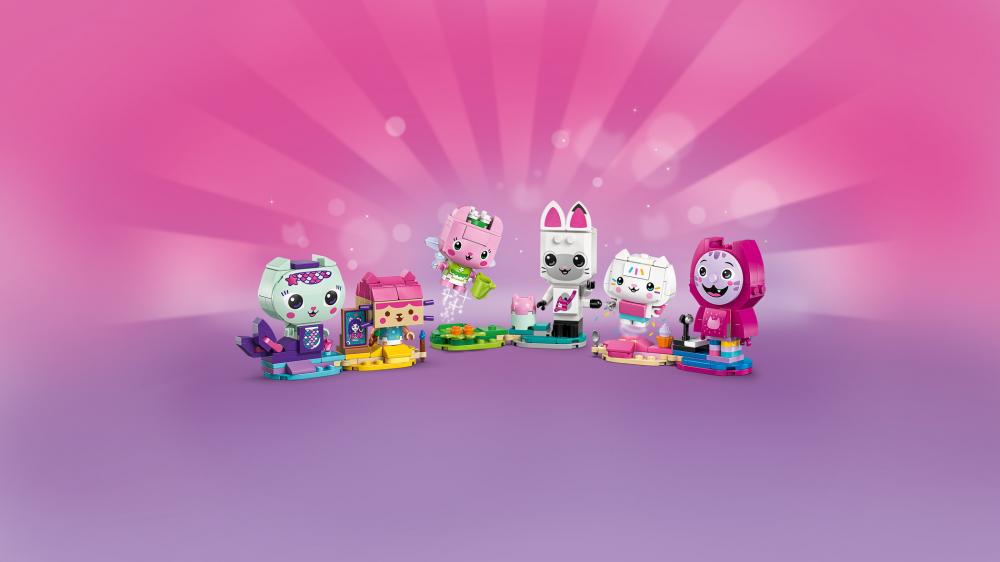 LEGO® Gabby's Dollhouse Gabbys Katzenfreunde aus LEGO Steinen 324 Teile 11215