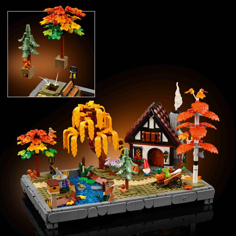 LEGO® Icons Herbstlicher Landhausgarten 1102 Teile 11372