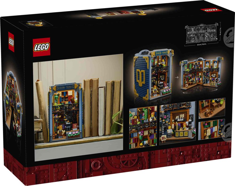 LEGO® Icons Buchladen Buchstütze 1690 Teile 11379