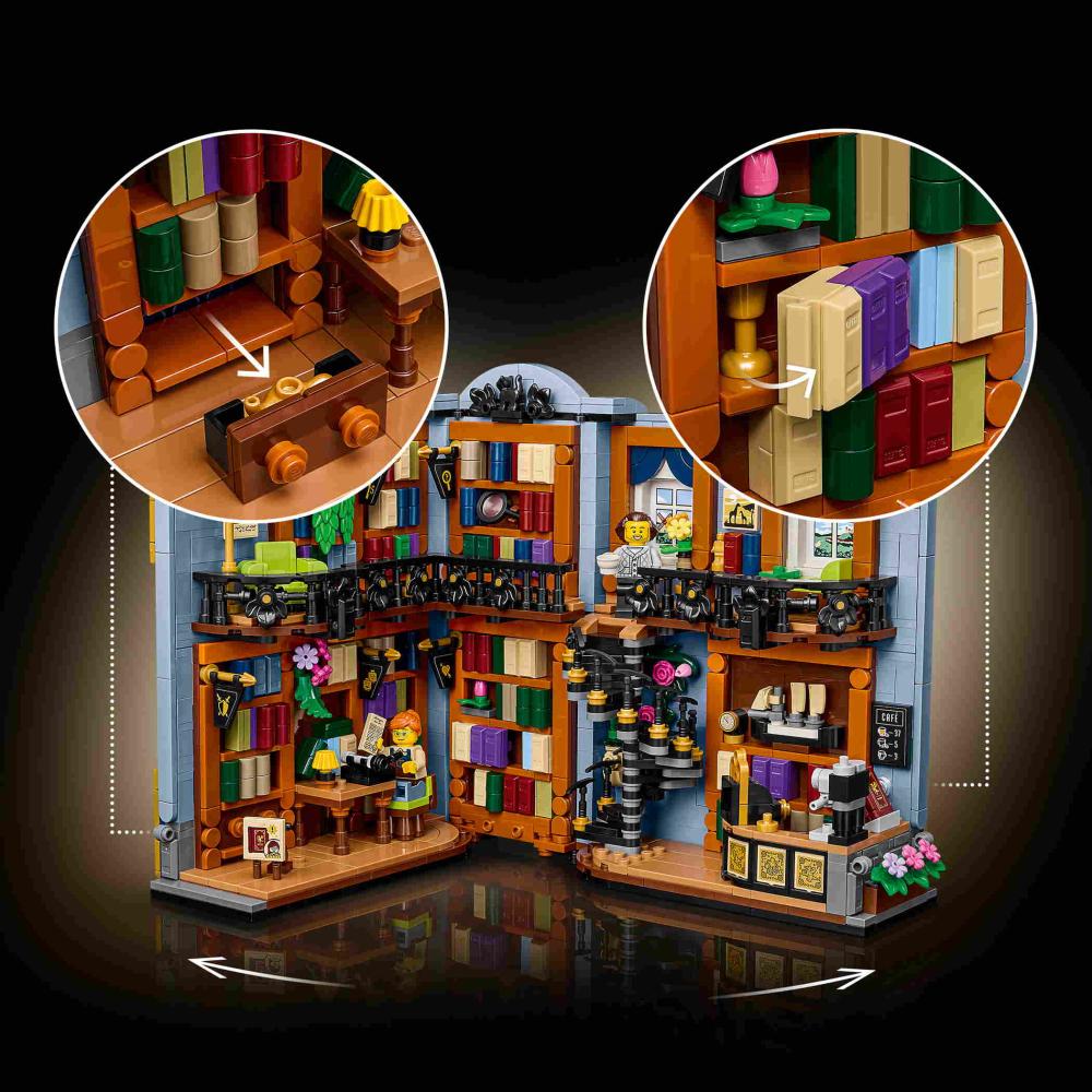 LEGO® Icons Buchladen Buchstütze 1690 Teile 11379