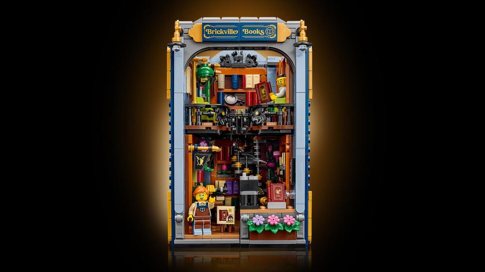 LEGO® Icons Buchladen Buchstütze 1690 Teile 11379