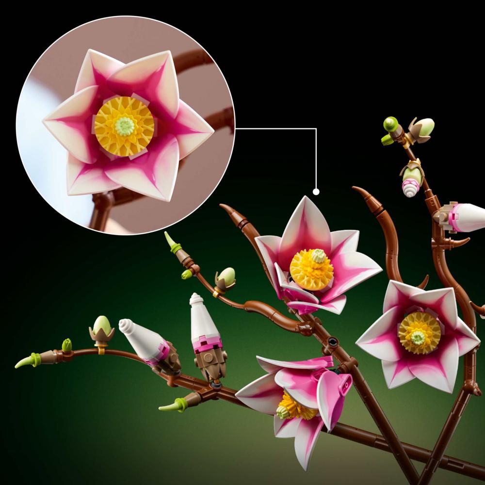 LEGO Botanicals Magnolienzweige 435 Teile 11510