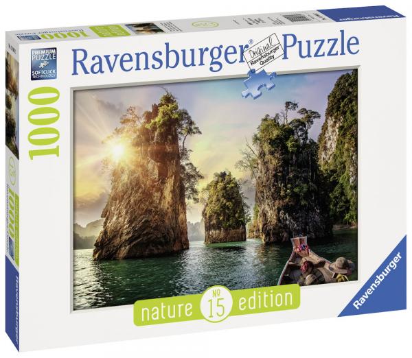 1000 Teile Ravensburger Puzzle Three rocks in Cheow, Thailand 13968