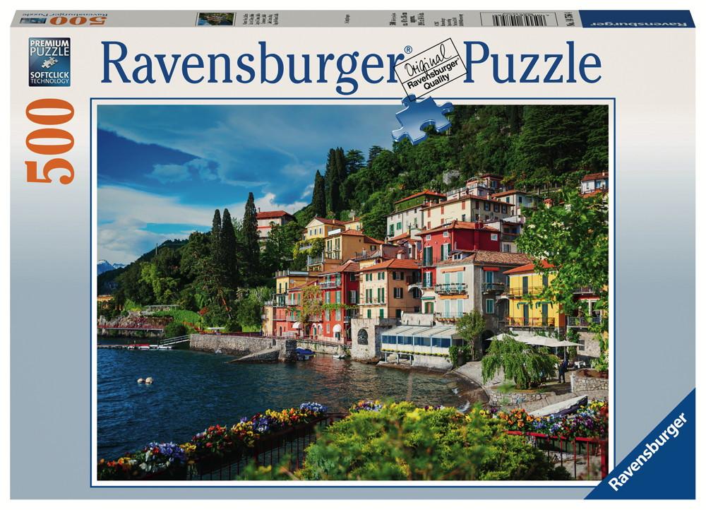 500 Teile Ravensburger Puzzle Comer See, Italien 14756