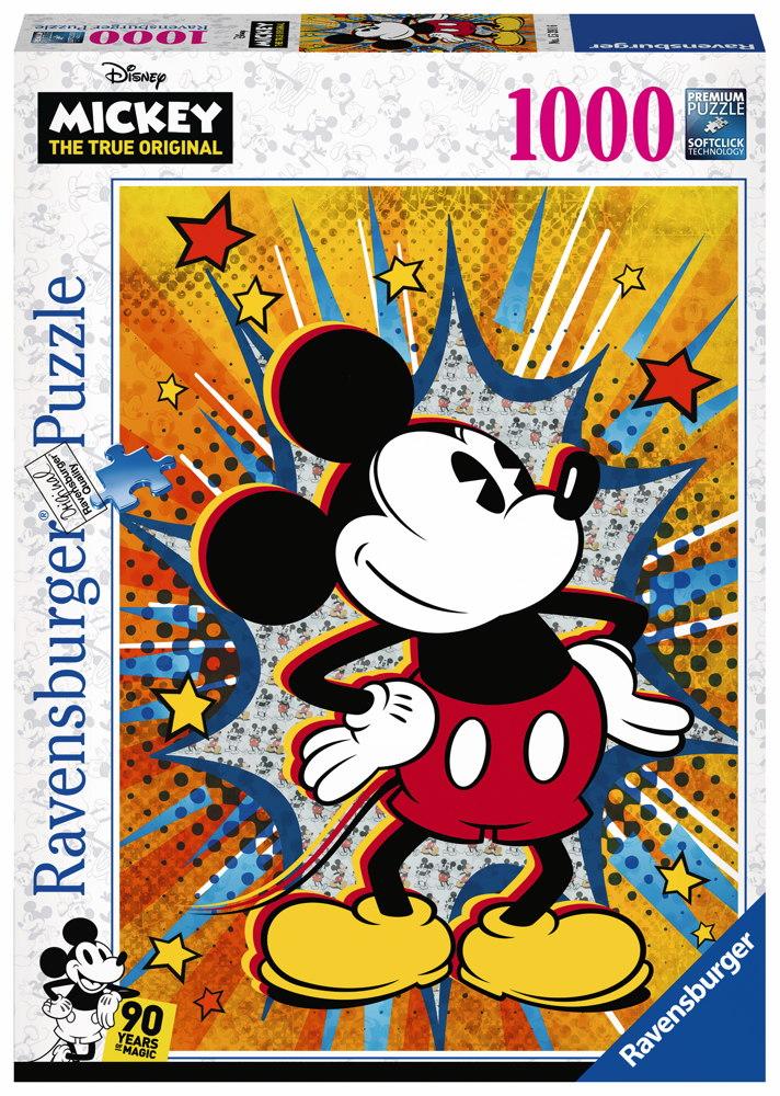 1000 Teile Ravensburger Puzzle Disney Retro Mickey 15391