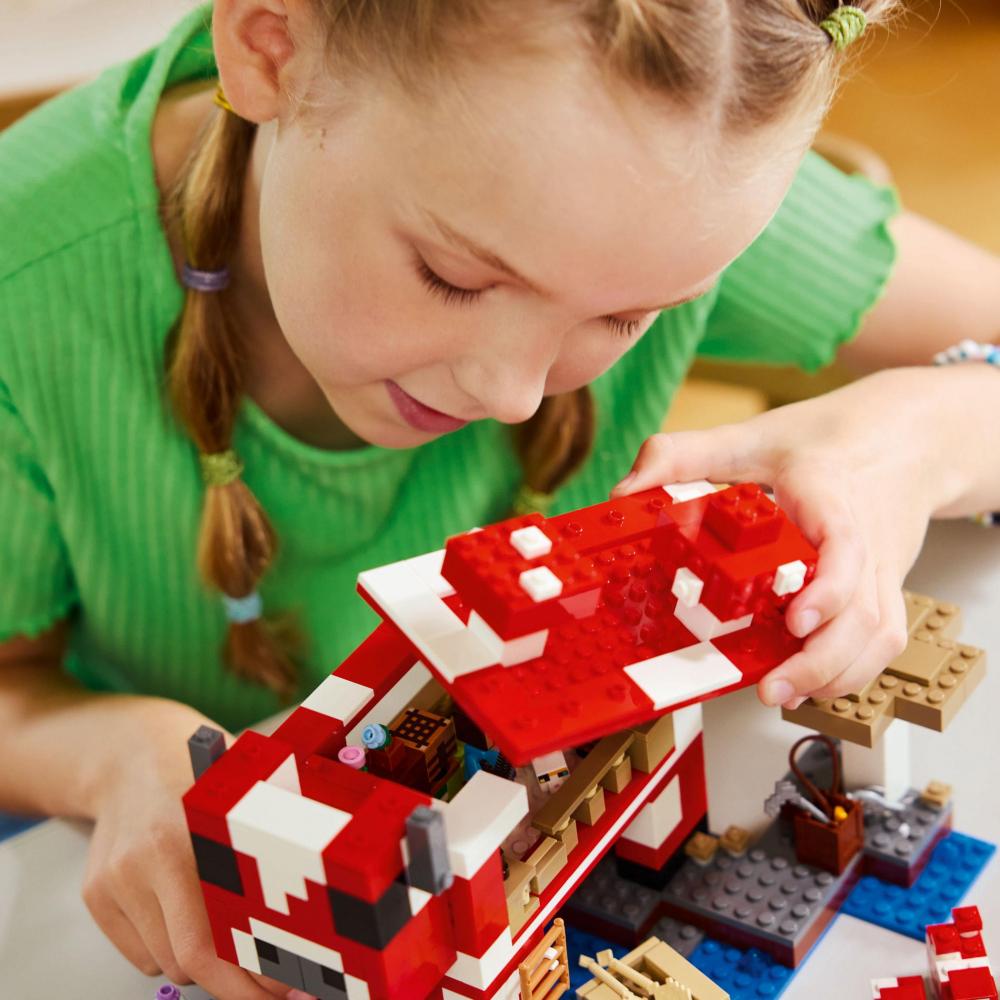 LEGO® Minecraft™ Das Pilzkuh-Haus 500 Teile 21270