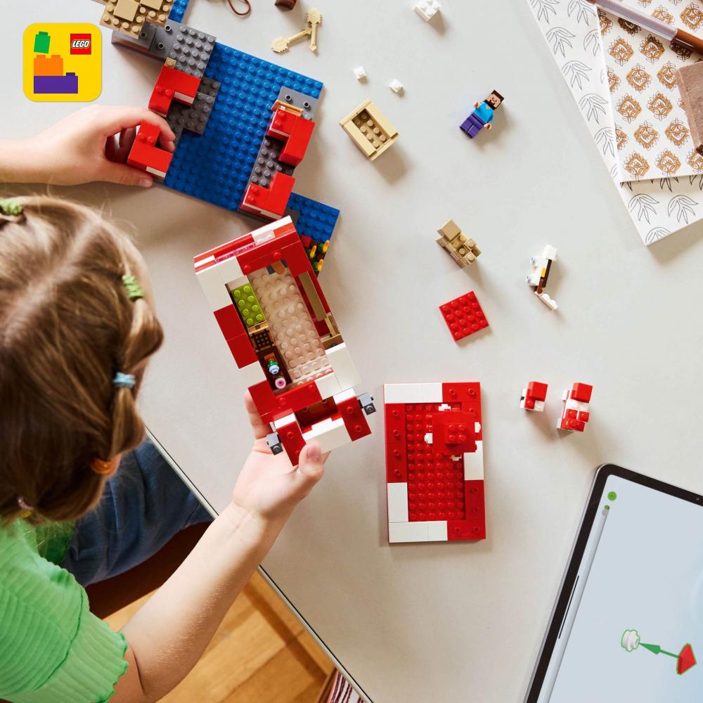 LEGO® Minecraft™ Das Pilzkuh-Haus 500 Teile 21270