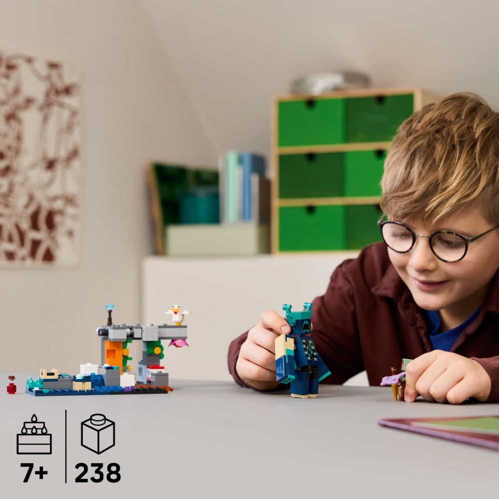 LEGO® Minecraft™ Begegnung mit dem Wächter 238 Teile 21274