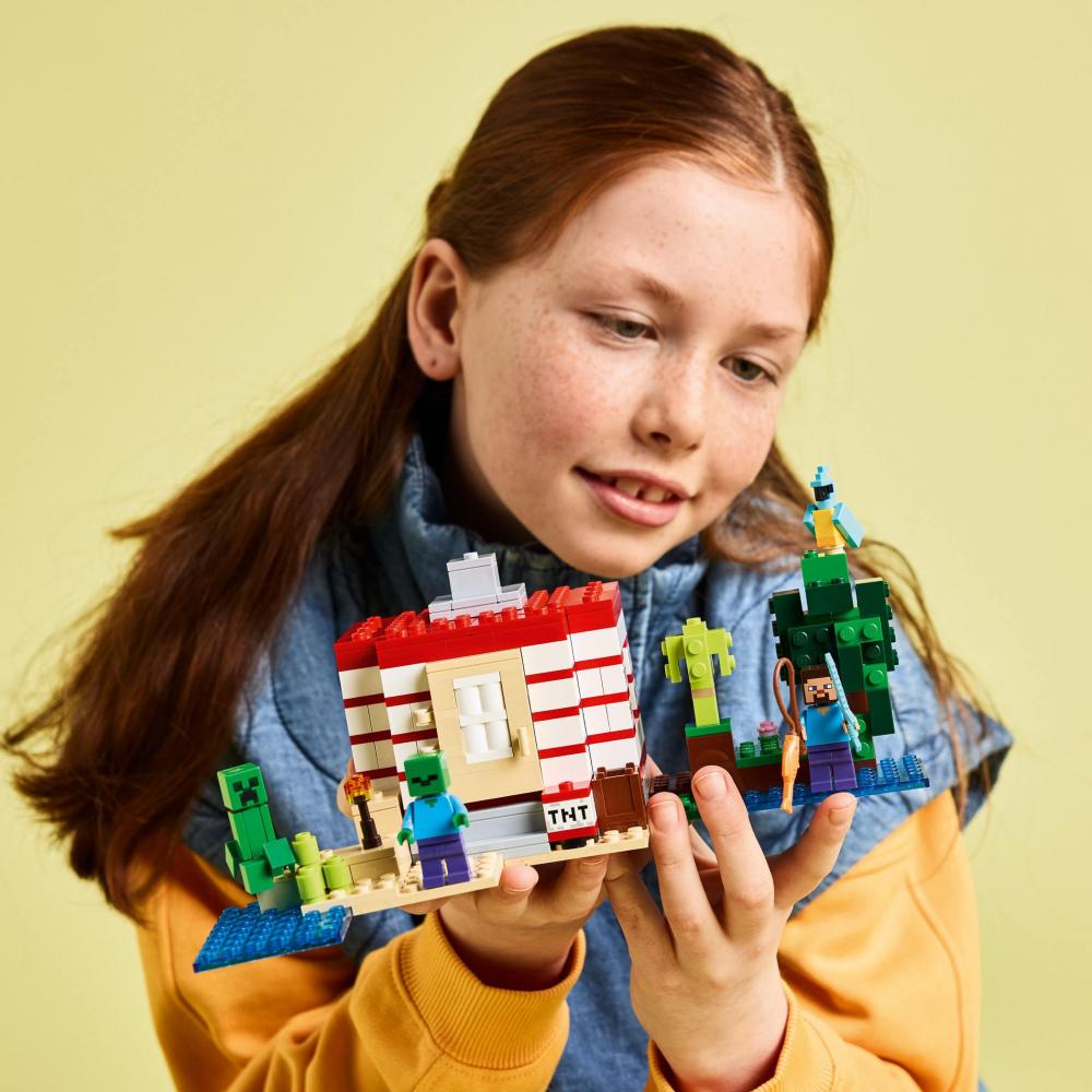 LEGO® Minecraft™ Das TNT-Dschungelhaus 287 Teile 21275
