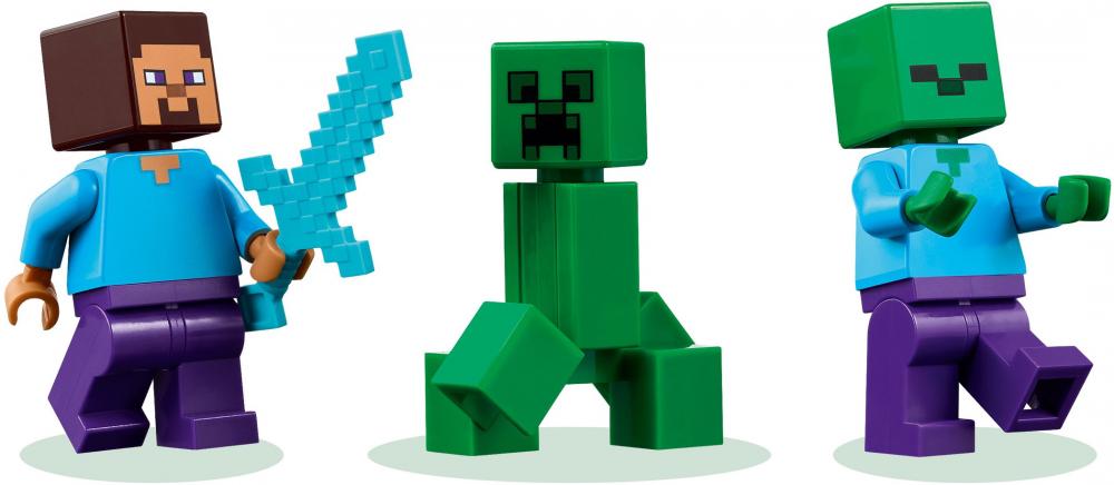 LEGO® Minecraft™ Das TNT-Dschungelhaus 287 Teile 21275