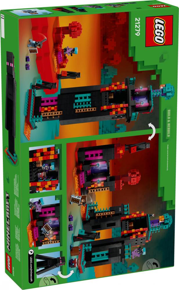 LEGO® Minecraft™ Der Enderman-Turm 867 Teile 21279