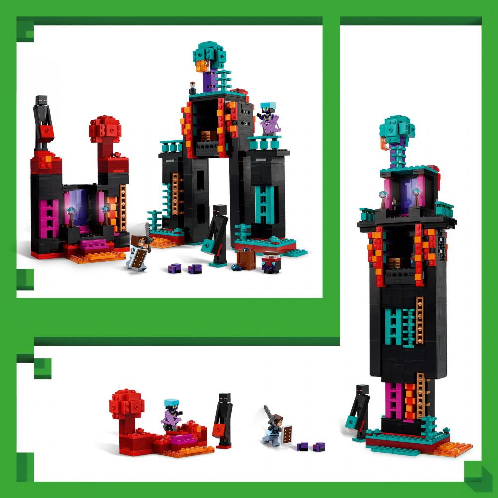 LEGO® Minecraft™ Der Enderman-Turm 867 Teile 21279