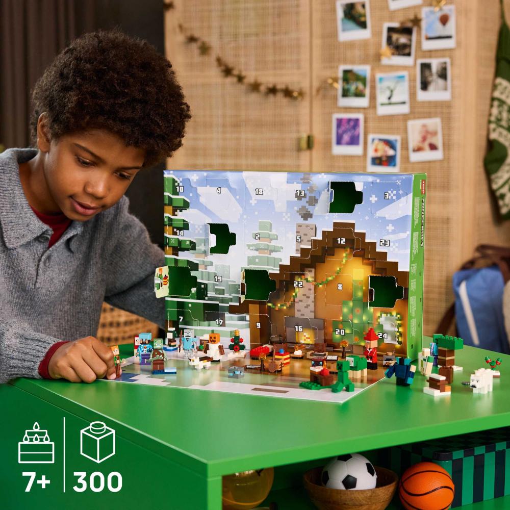 LEGO® Minecraft™ Adventskalender 2025 300 Teile 21280