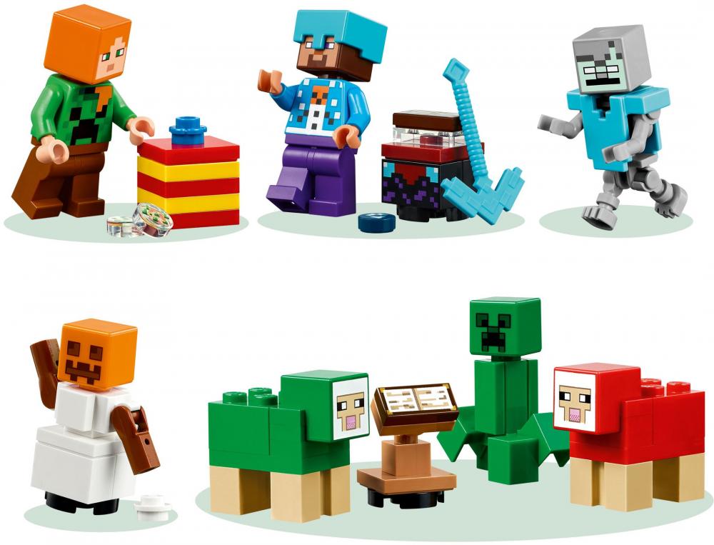 LEGO® Minecraft™ Adventskalender 2025 300 Teile 21280