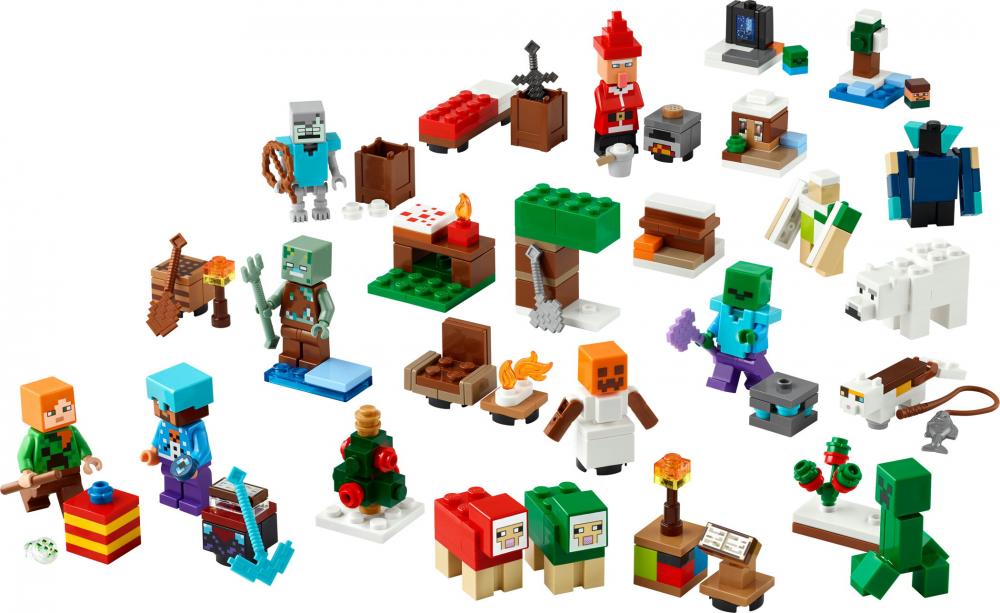 LEGO® Minecraft™ Adventskalender 2025 300 Teile 21280