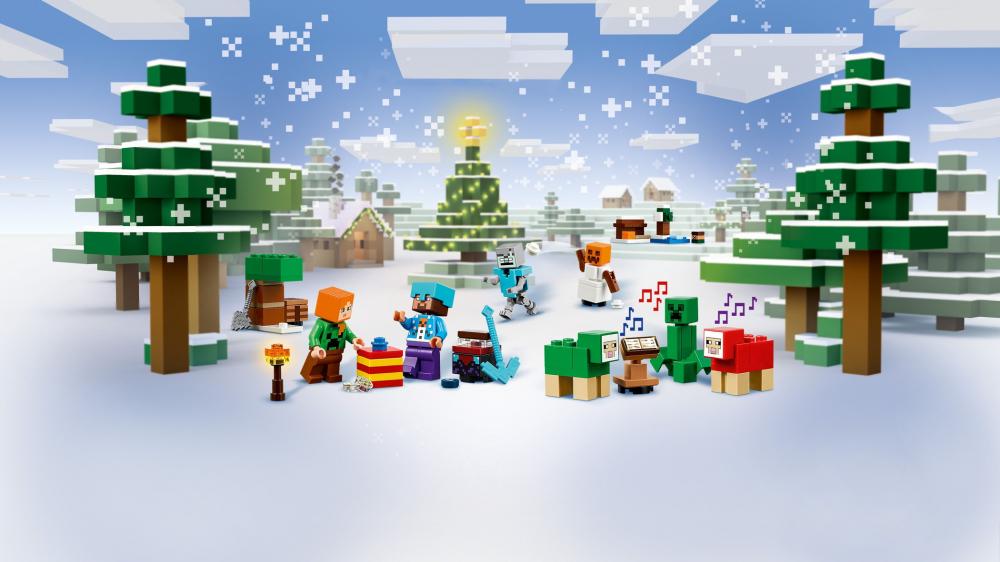 LEGO® Minecraft™ Adventskalender 2025 300 Teile 21280