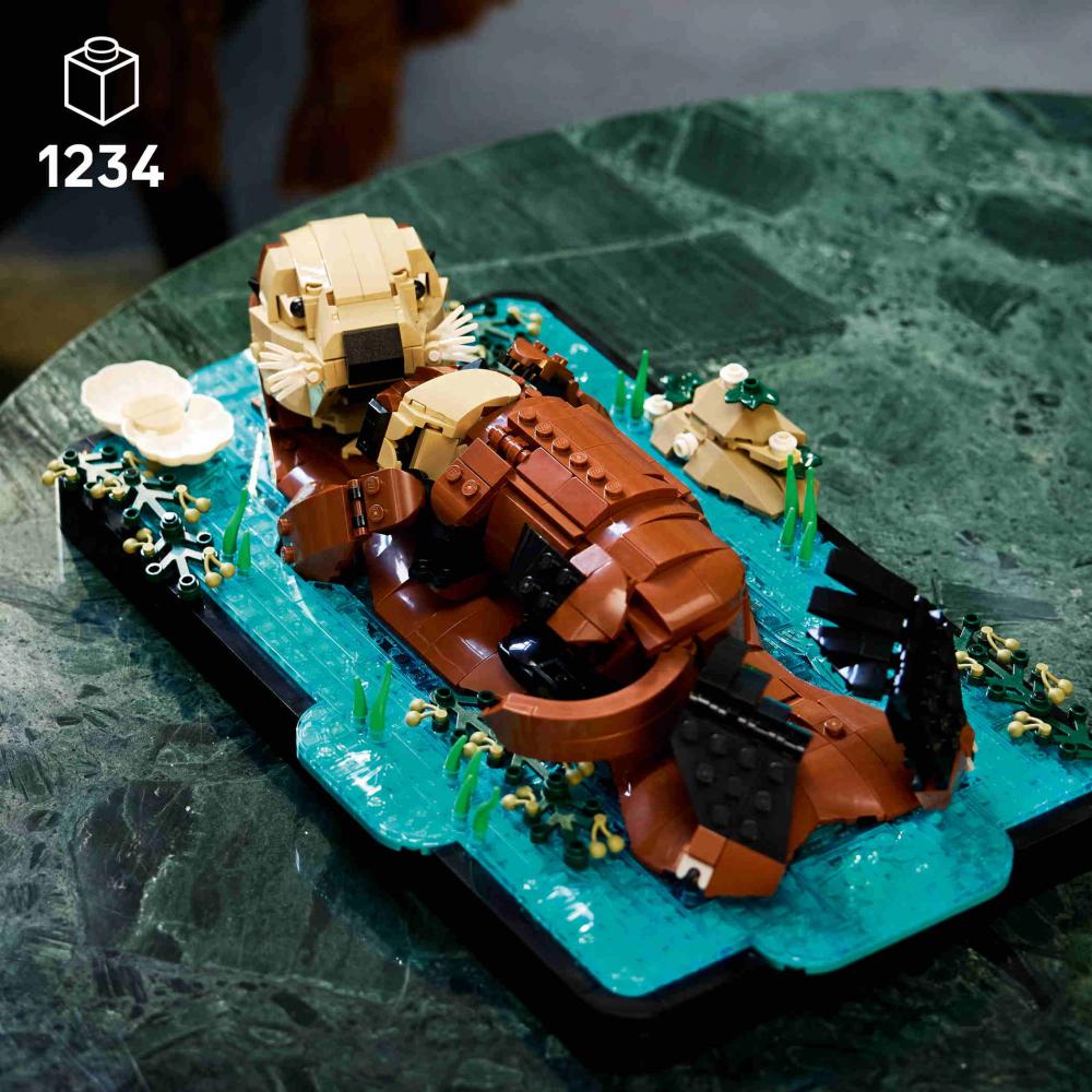 LEGO® Ideas Schwimmende Otter 1234 Teile 21366