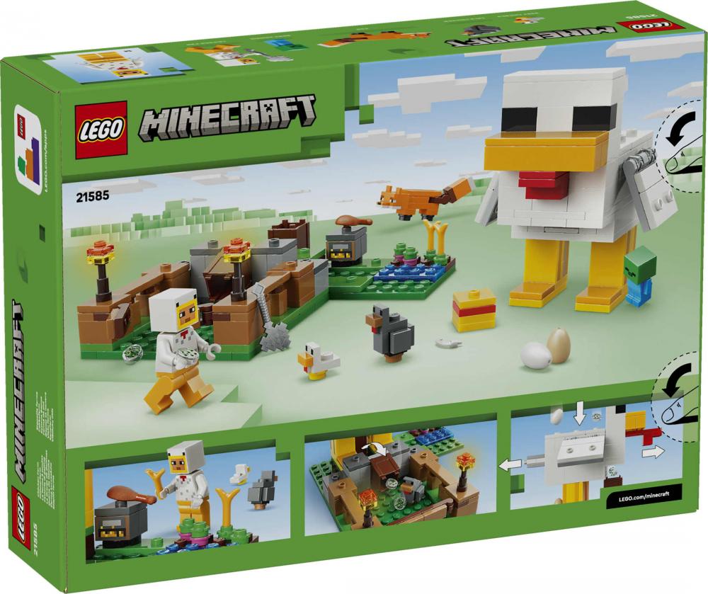 LEGO® Minecraft™ Hühnerfarm 233 Teile 21585