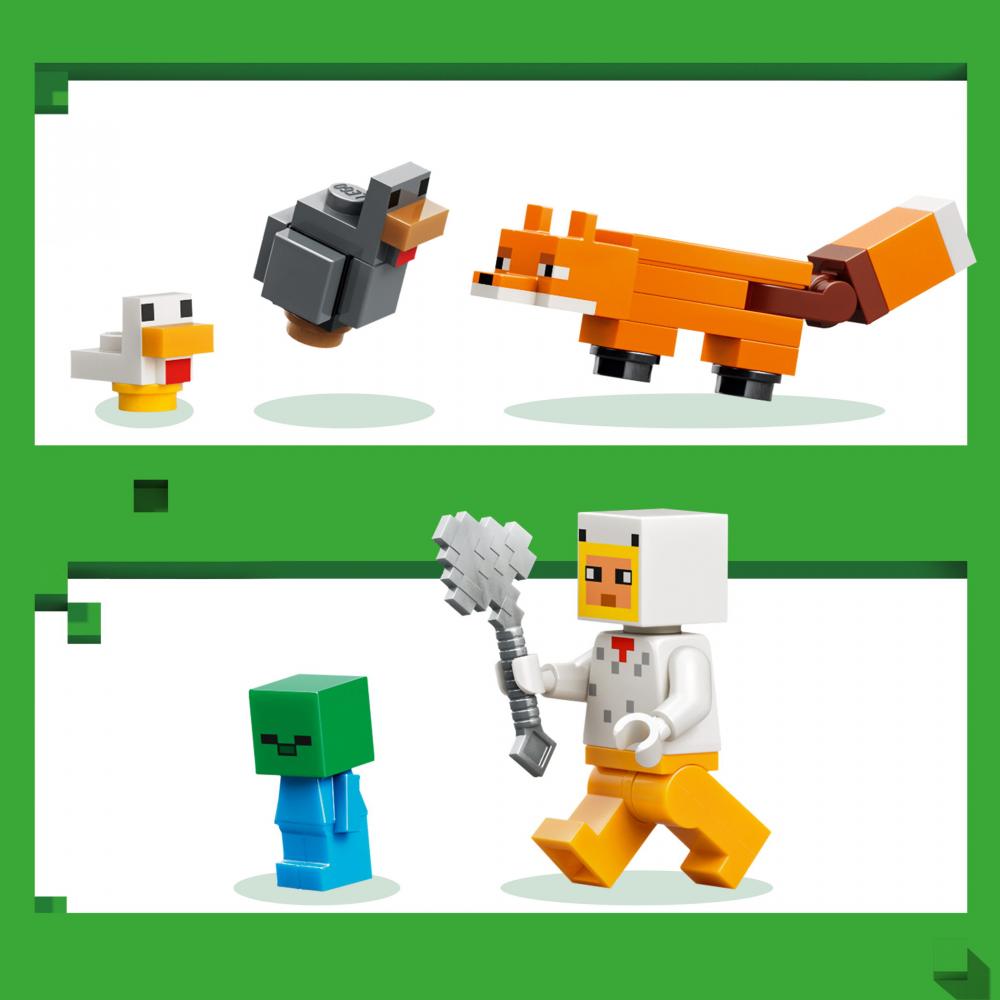 LEGO® Minecraft™ Hühnerfarm 233 Teile 21585