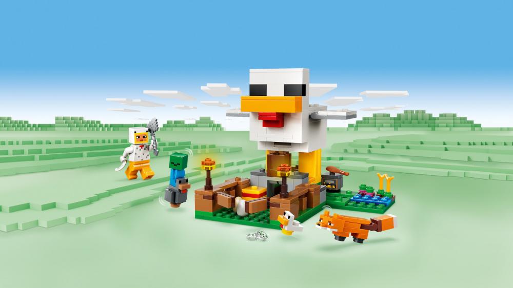 LEGO® Minecraft™ Hühnerfarm 233 Teile 21585