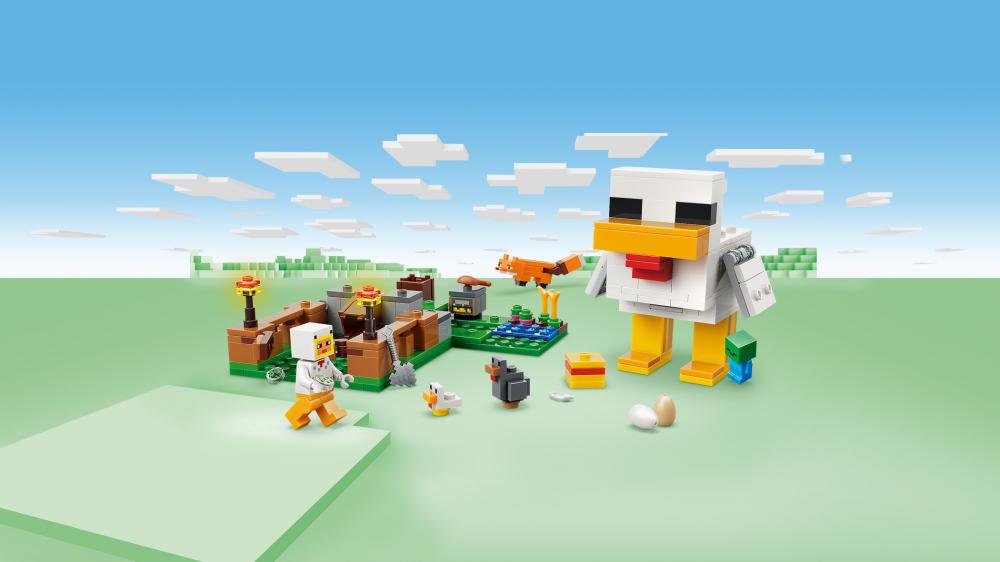 LEGO® Minecraft™ Hühnerfarm 233 Teile 21585