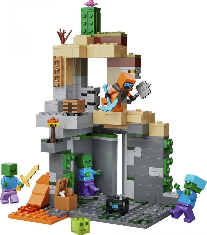 LEGO® Minecraft™ Zombieverlies 284 Teile 21587