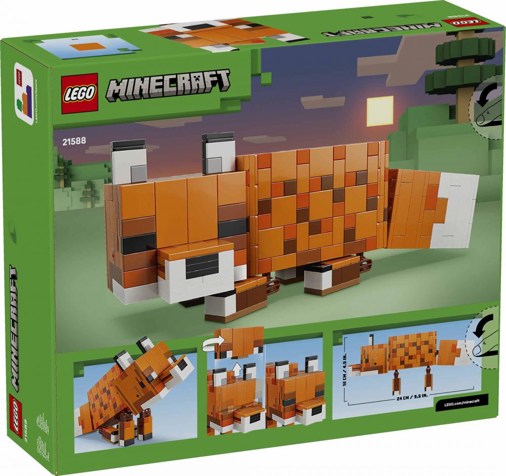 LEGO® Minecraft™ Der Fuchs 497 Teile 21588