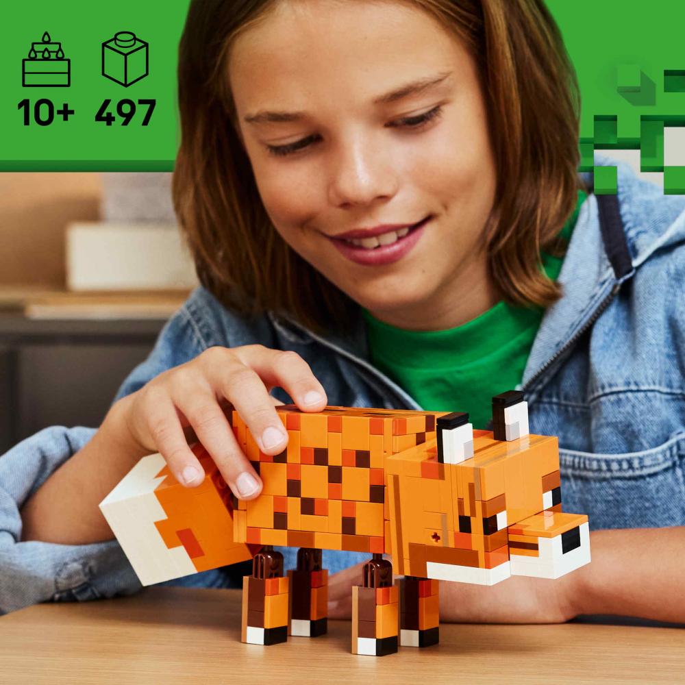 LEGO® Minecraft™ Der Fuchs 497 Teile 21588