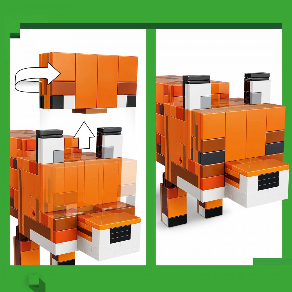 LEGO® Minecraft™ Der Fuchs 497 Teile 21588