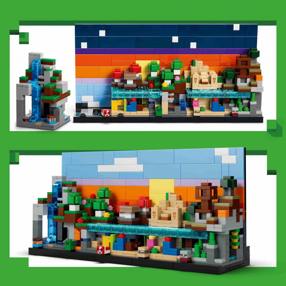 LEGO® Minecraft™ Mini-Biome 797 Teile 21589