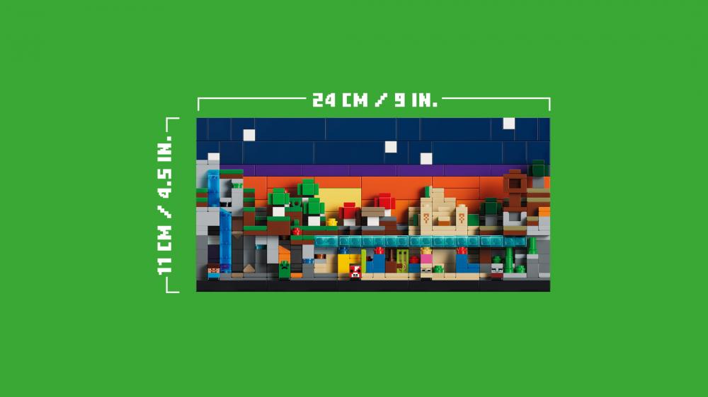 LEGO® Minecraft™ Mini-Biome 797 Teile 21589
