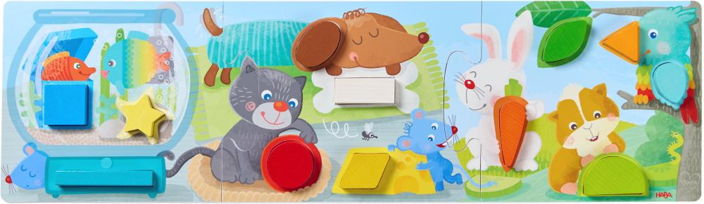 Haba Kinder Puzzle Zuordnungsspiel Haustiere 2013991001