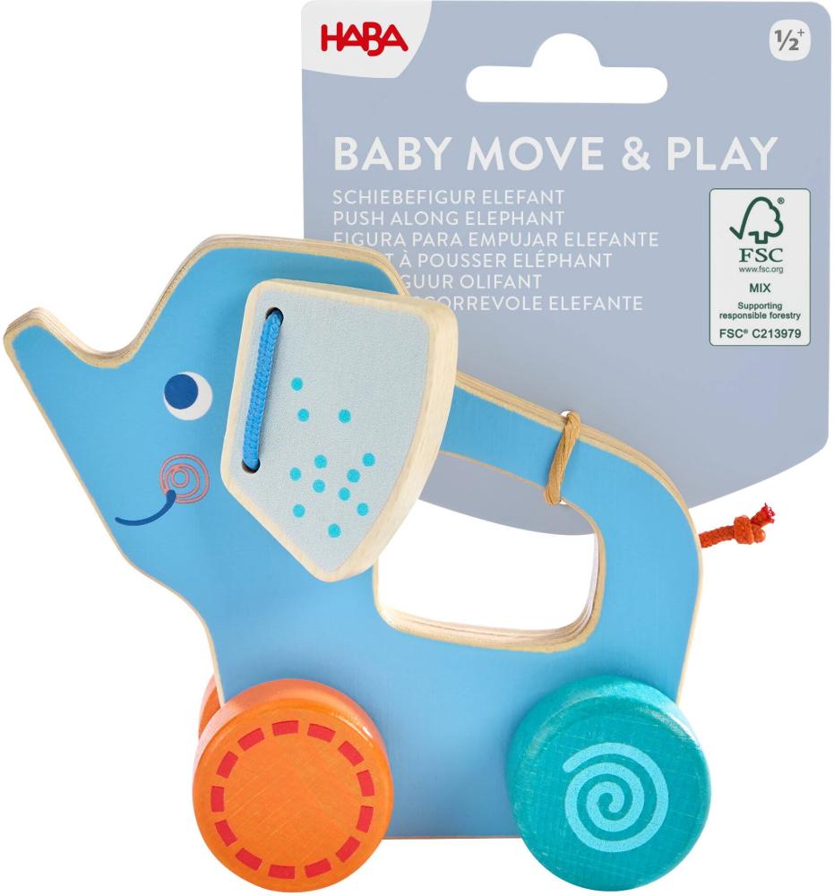 Haba Babywelt Schiebefigur Ente 2013417001