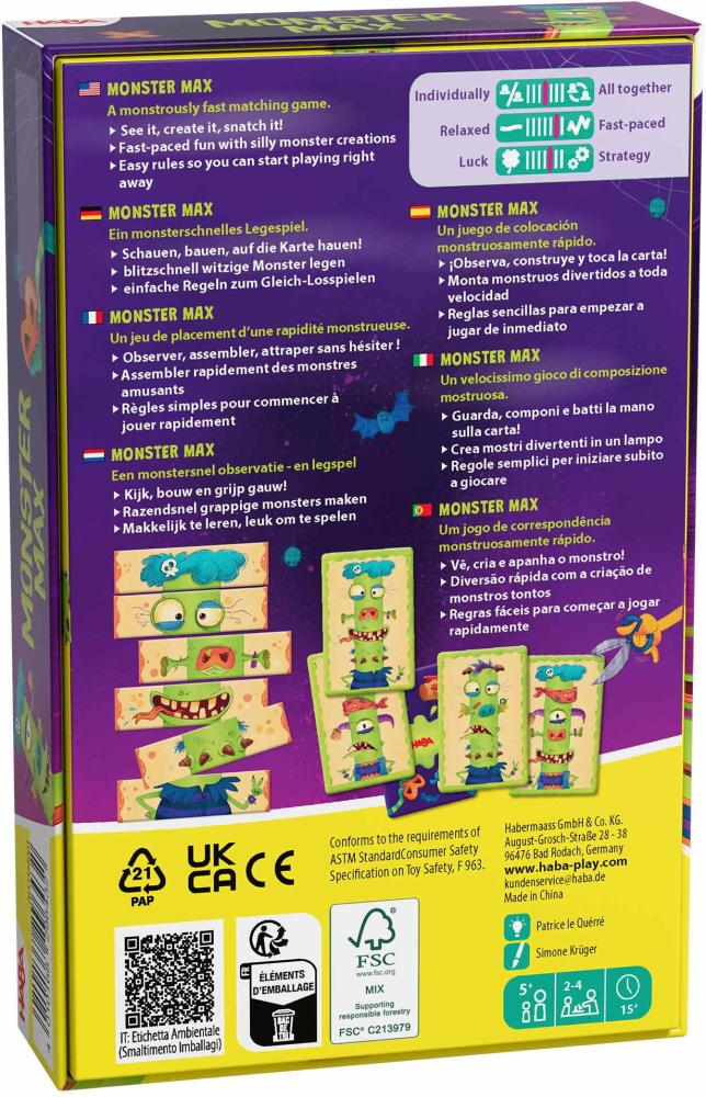 Haba Kartenspiel Molecools 2013195001