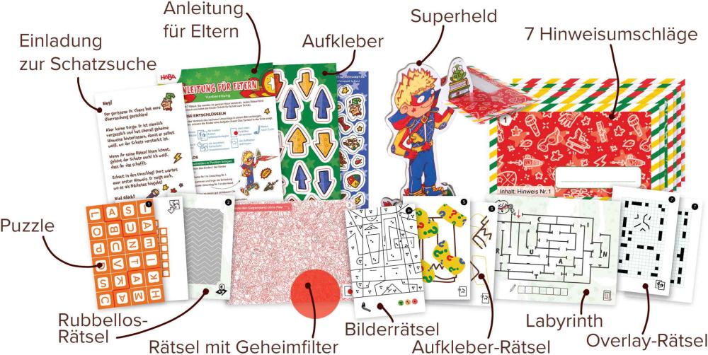 Haba Kinderspiel Meine ersten Spiele - Biene Maja Wiese, Farben- und Formen-Spiel 2014494001