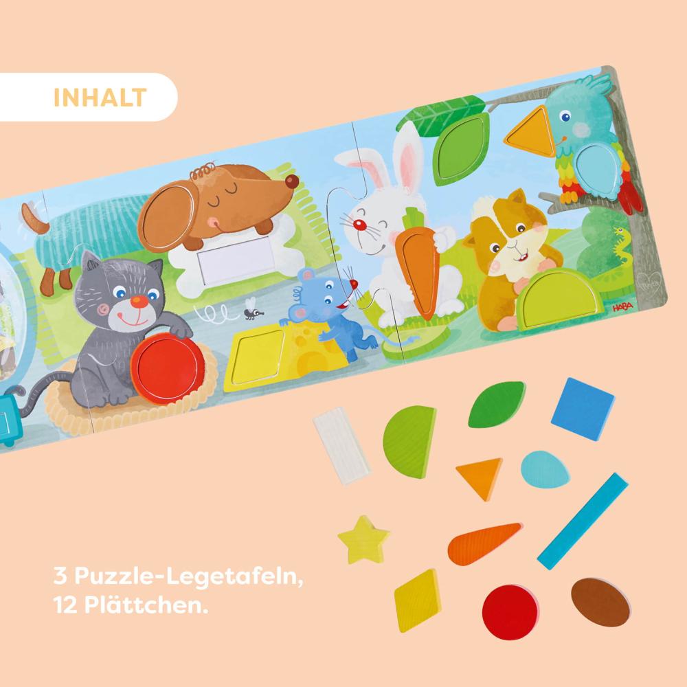 Haba Kinder Puzzle Zuordnungsspiel Haustiere 2013991001