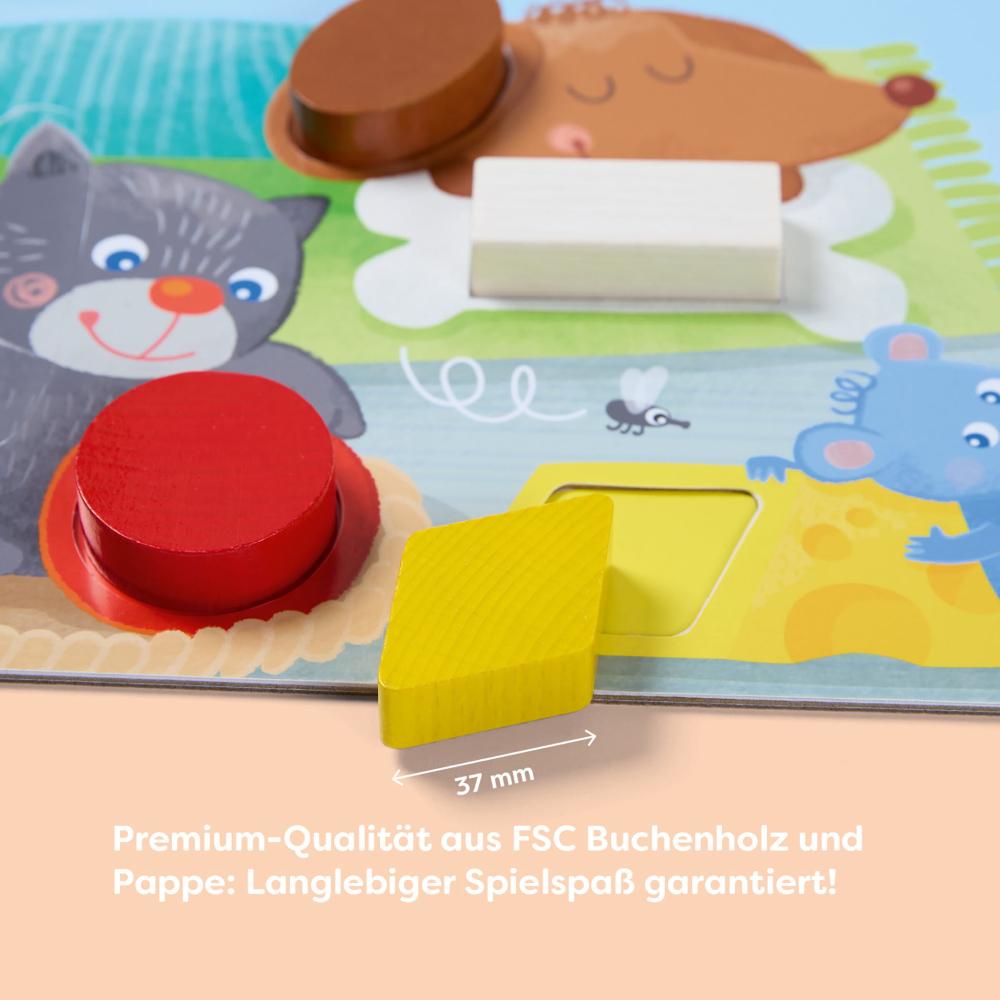 Haba Kinder Puzzle Zuordnungsspiel Haustiere 2013991001