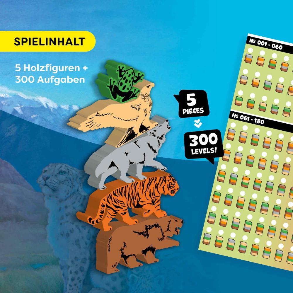 Haba Kinderspiel Geschicklichkeitsspiel Stacking Challenge - Nature 2014842001