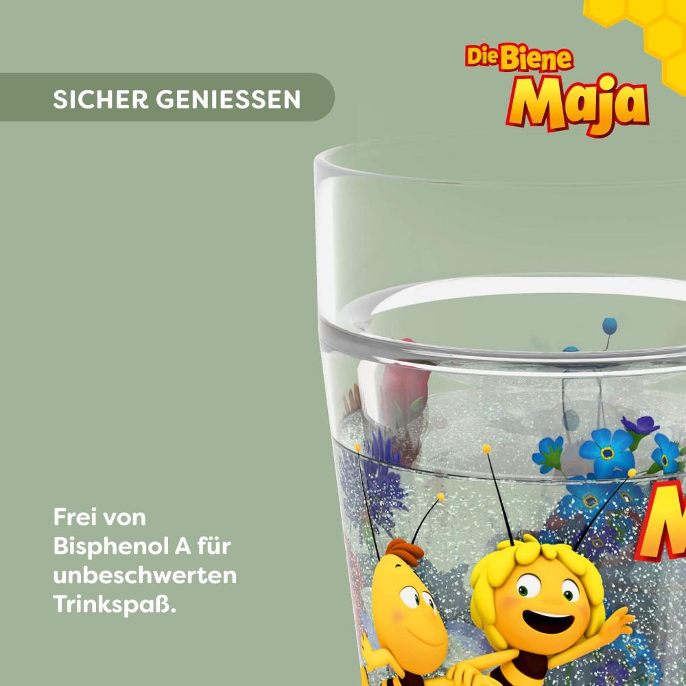 Haba Essen & Trinken Becher Glitzerbecher Die Biene Maja Kinderbecher 2014541001