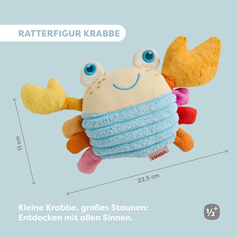 Haba Babywelt Krabbelrolle Konfetti Freunde 2013425001