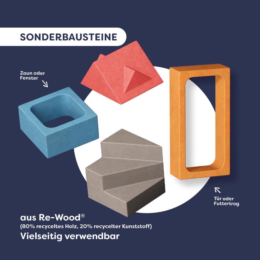 Haba Bau- und Entdeckersteine My 1st Block World Unsere große Farm2013392001