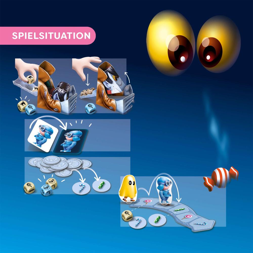 Haba Kinderspiel Auf die Plätze, Apfel, Los! 2014680001