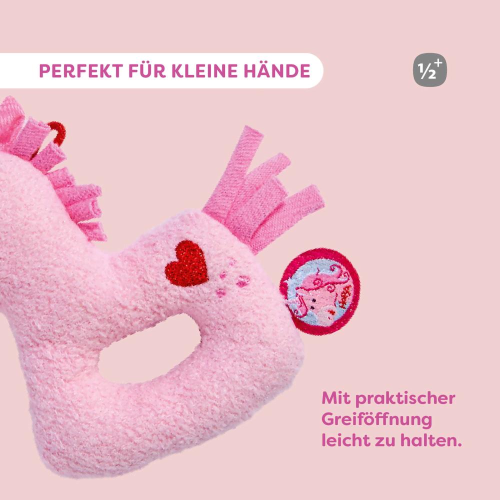 Haba Babywelt Krabbelrolle Raupe Rosa 2014468001