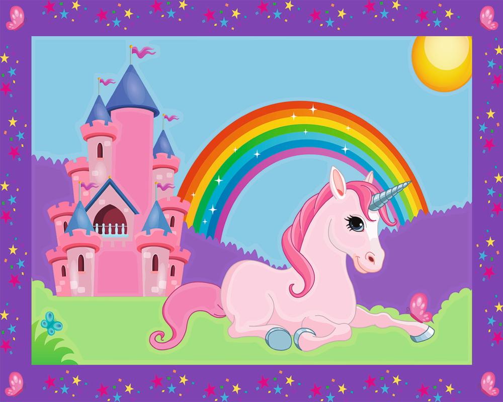 Ravensburger Malen nach Zahlen Serie Junior Bunte Einhornwelt 27774