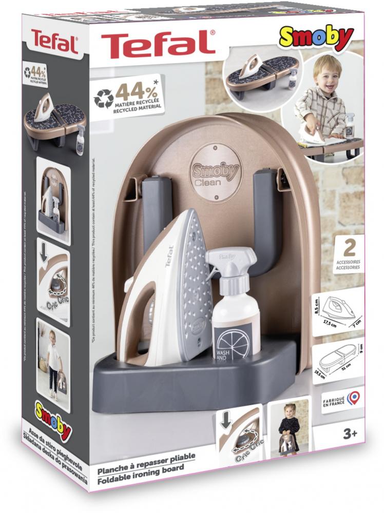 Smoby Spielzeug Spielwelten Haushalt Tefal Bügelbrett faltbar 7600330123