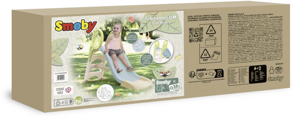 Smoby Outdoor Spielzeug Garten Smoby Life Rutsche GM 7600820509